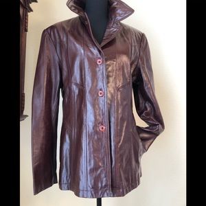 Leather Jacket…Venus Williams